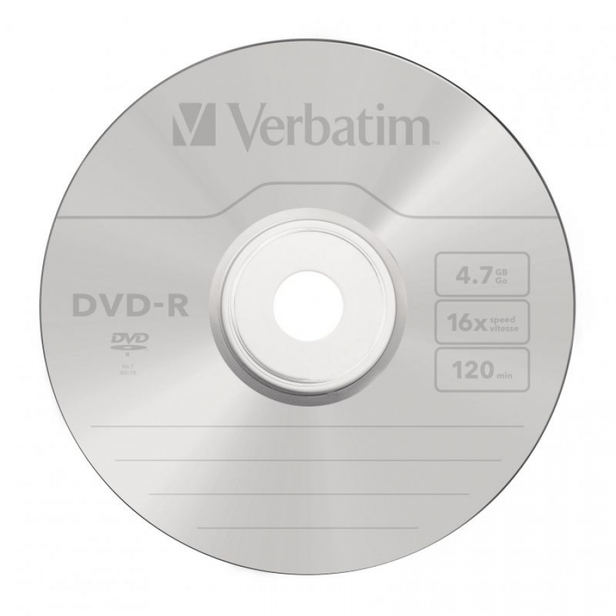 DVD-R Verbatim Imprimible 16X/ Caja-10uds - Imagen 2