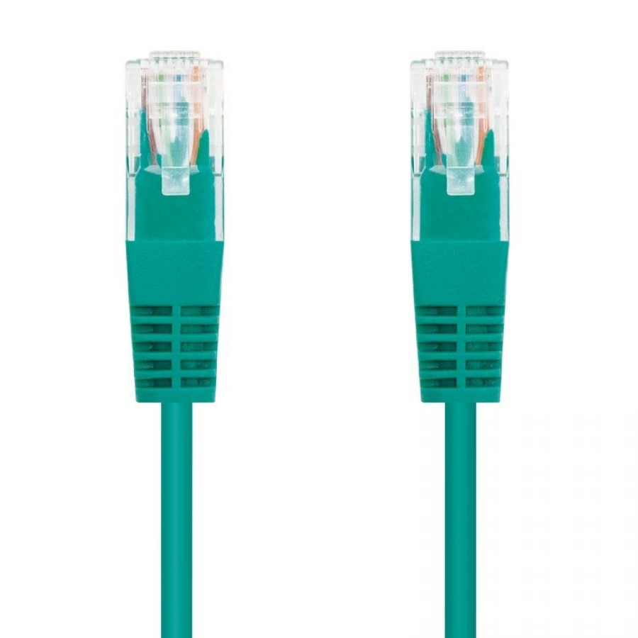 Cable de Red RJ45 UTP Nanocable 10.20.0400-L30 Cat.6/ 30cm/ Verde - Imagen 2