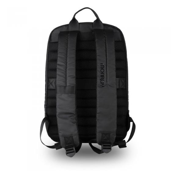 Mochila Monray Backpack Delish para Portátiles hasta 15,6'/ Puerto USB/ Negra - Imagen 2