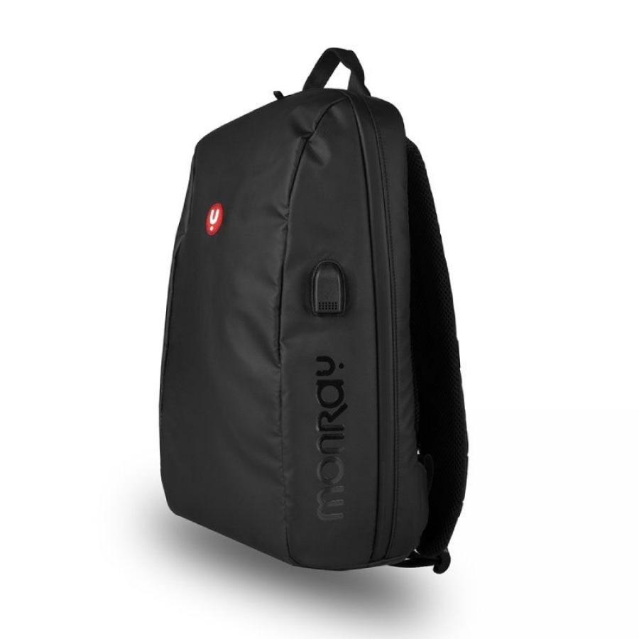 Mochila Monray Backpack Delish para Portátiles hasta 15,6'/ Puerto USB/ Negra - Imagen 3