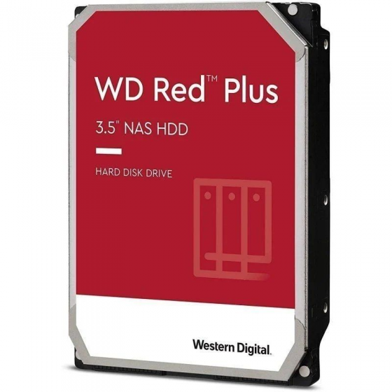 Disco Duro Western Digital WD Red Plus NAS 6TB/ 3.5'/ SATA III/ 128MB - Imagen 1