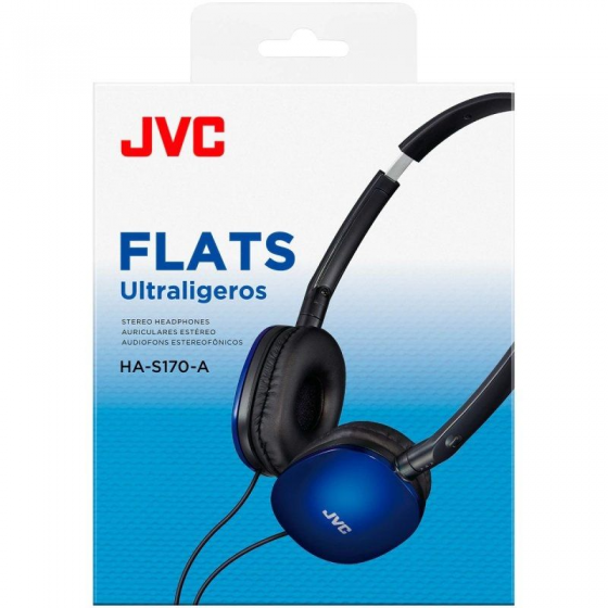 Auriculares JVC HAS170/ Jack 3.5/ Azul