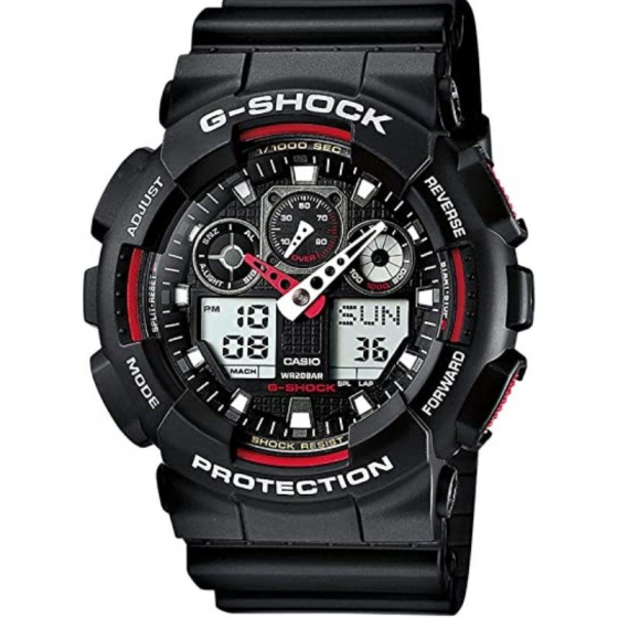 Reloj Analógico Digital Casio G-Shock Trend GA-100-1A4ER 55mm Negro