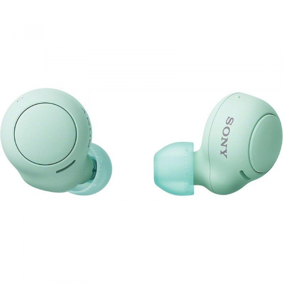 Auriculares Bluetooth Sony WF-C500 con estuche de carga/ Autonomía 5h/ Verdes - Imagen 1