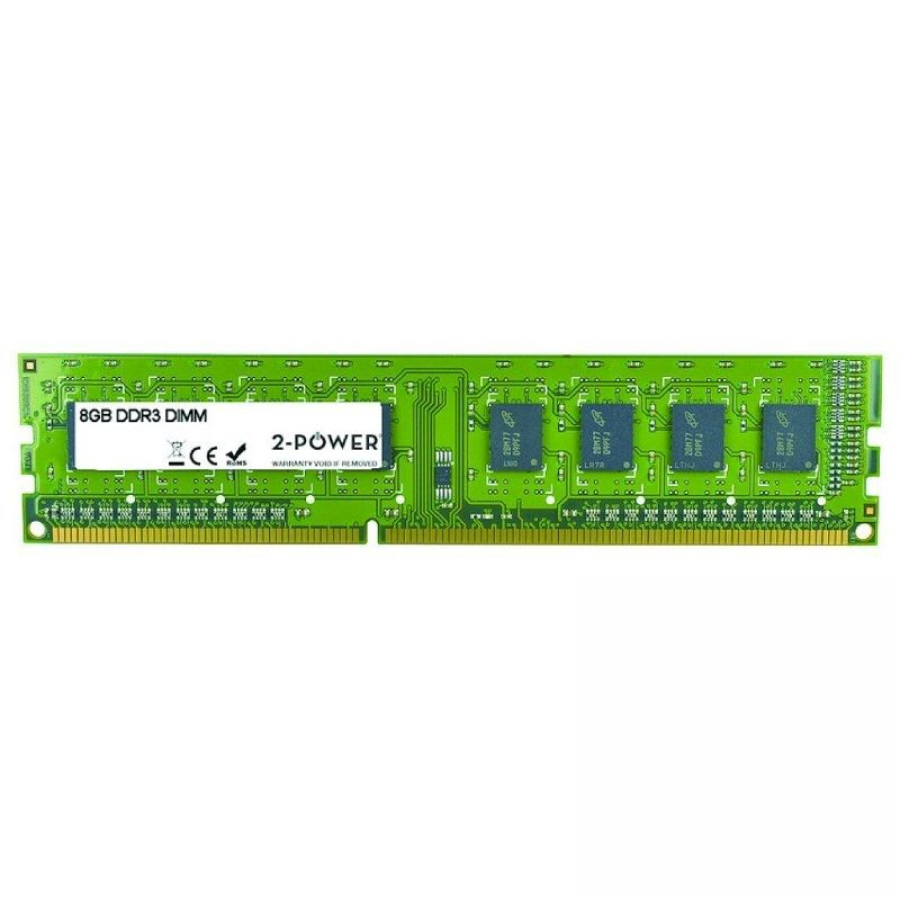 Memoria RAM 2-Power MultiSpeed 8GB/ DDR3/ 1066/ 1333/ 1600MHz/ 1.35V - 1.5V/ CL7/9/11/ DIMM - Imagen 1