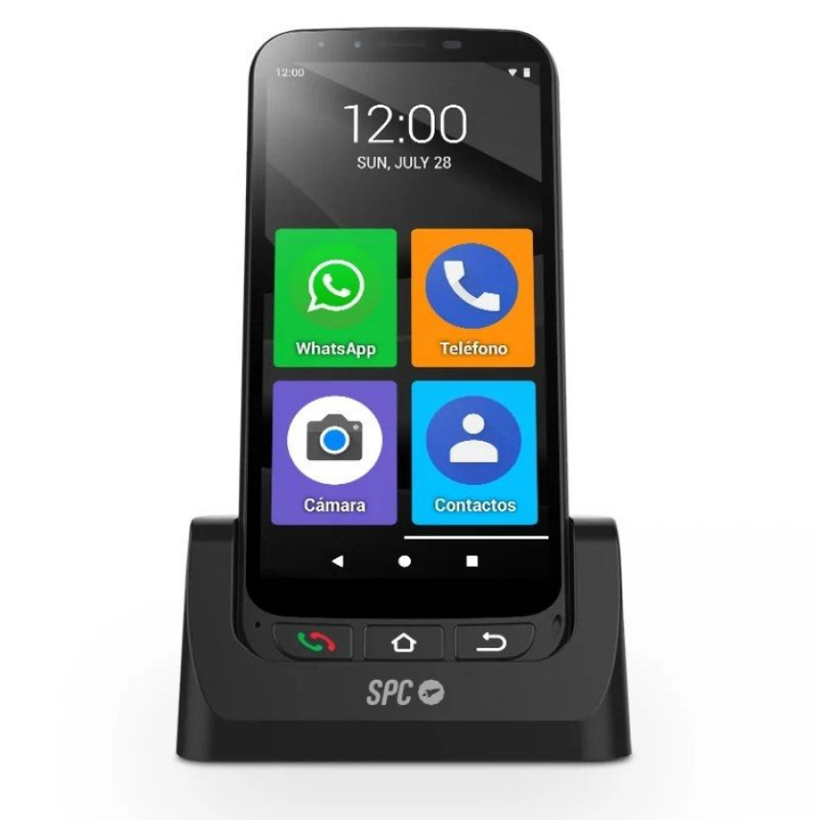 Teléfono Móvil SPC Zeus 4G Pro para Personas Mayores/ Negro - Imagen 3