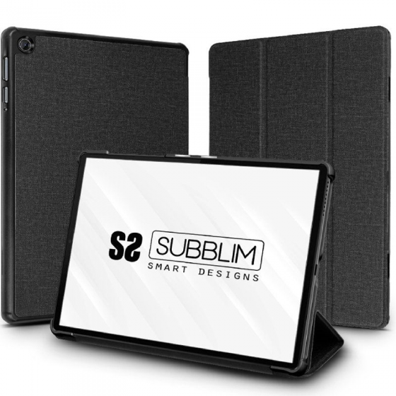 Funda Shock Case Subblim CST-5SC120 para Tablet Lenovo M10 Plus 3a Gen TB-125F/128F de 10.6' Negra