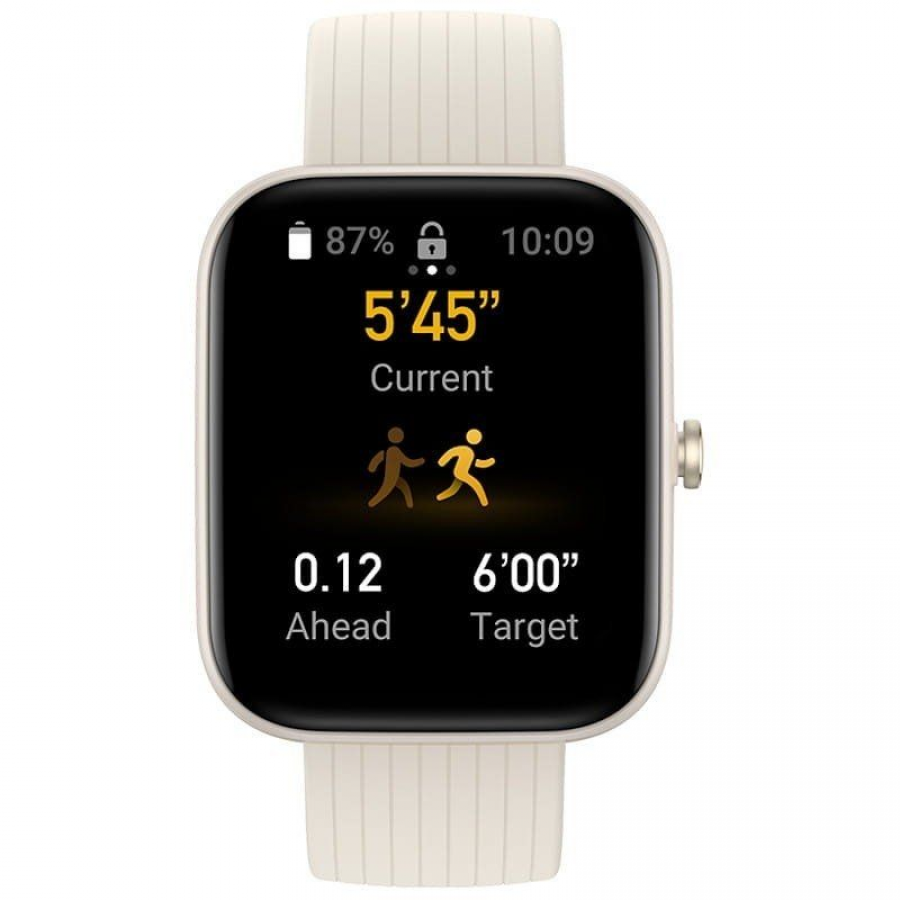 Smartwatch Huami Amazfit Bip 5/ Notificaciones/ Frecuencia Cardiaca/ GPS/  Blanco Crema