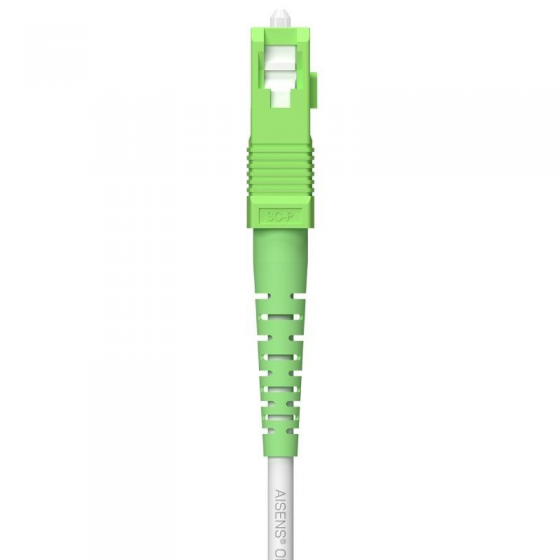 Cable de Fibra Óptica G657A2 3.0 9/125 SMF Aisens A152-0618 LSZH 120m Blanco