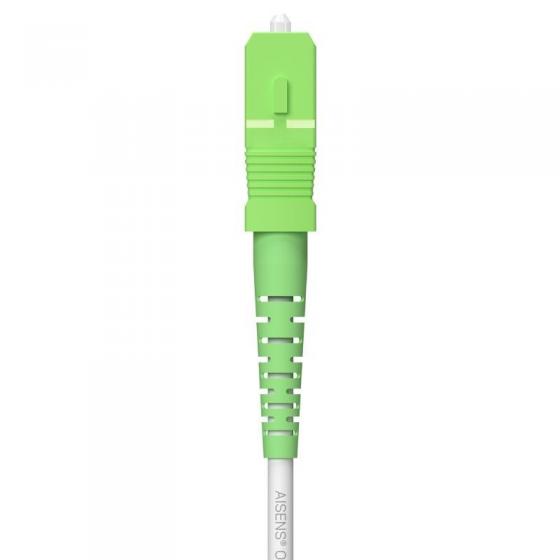 Cable de Fibra Óptica G657A2 3.0 9/125 SMF Aisens A152-0618 LSZH 120m Blanco