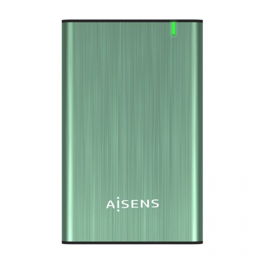 Caja Externa para Disco Duro de 2.5' Aisens ASE-2525SGN/ USB 3.1/ Sin tornillos