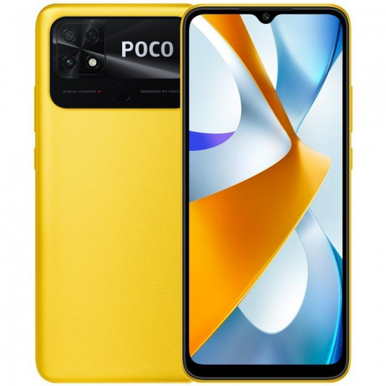 Smartphone Xiaomi POCO C40 4GB 64GB 6.71' Amarillo POCO