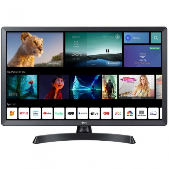Monitor Inteligente LG 28TQ515S-PZ 28' HD Smart TV Multimedia Negro