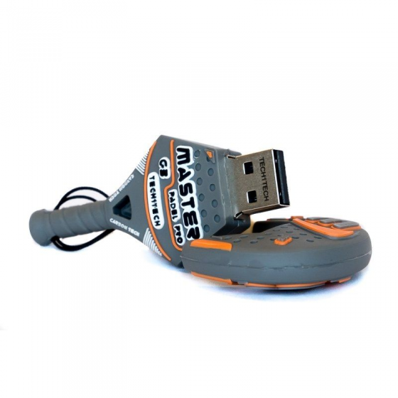 Pendrive 32GB Tech One Tech Raqueta Padel Naranja USB 2.0