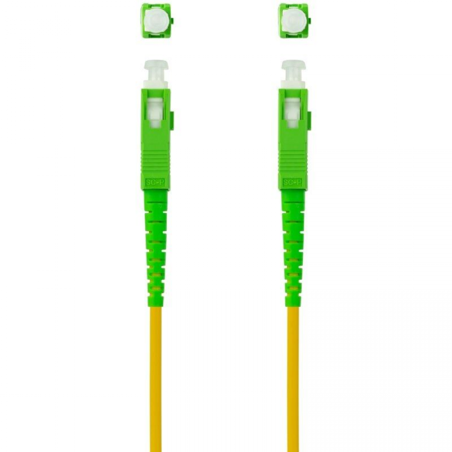 Cable de Fibra Óptica G657A2 Nanocable 10.20.0003/ LSZH/ 3m/ Amarillo