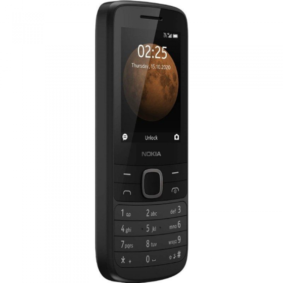 Teléfono Móvil Nokia 225 4G/ Negro