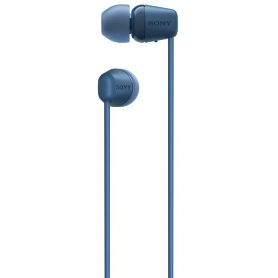 Auriculares Inalámbrico Intrauditivos Sony WI-C100 con Micrófono Bluetooth Azules