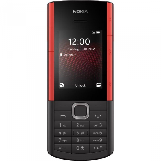 Teléfono Móvil Nokia 5710 XA/ Negro y Rojo