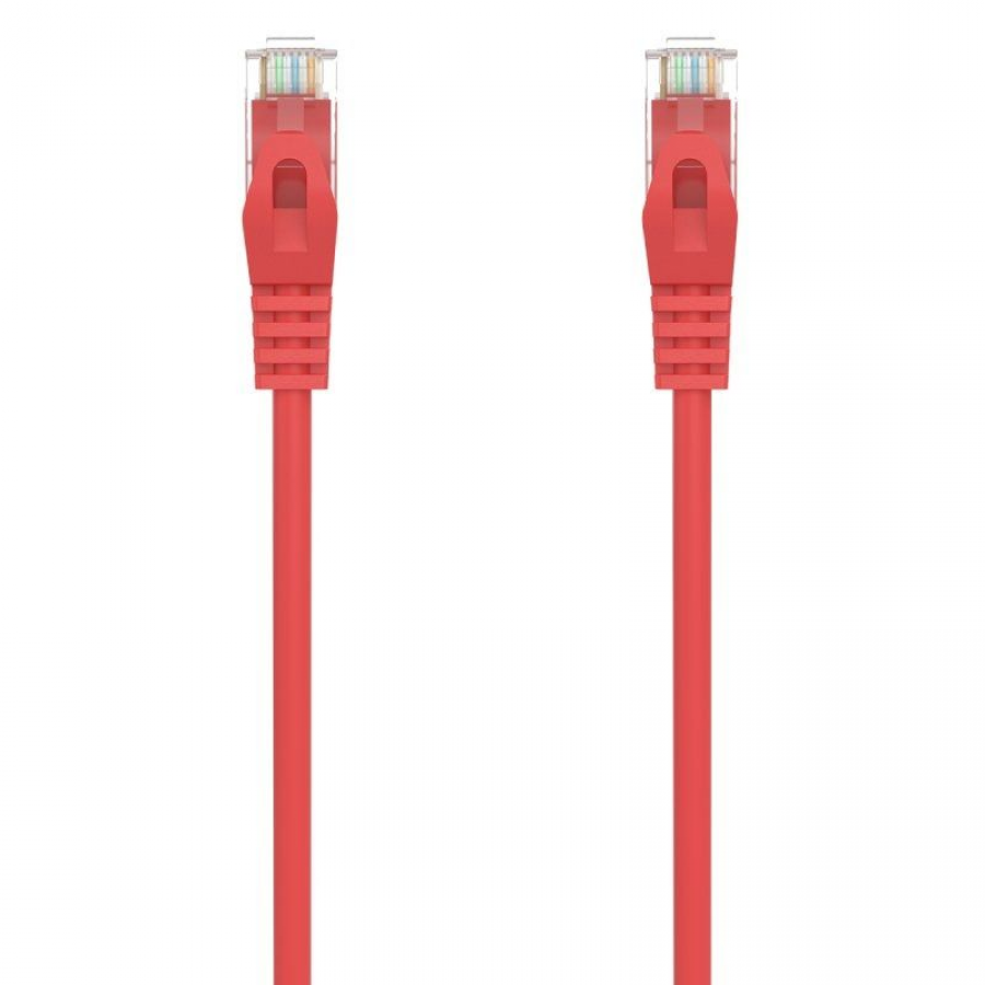 Cable de Red RJ45 AWG24 UTP Aisens A145-0561 Cat.6A/ LSZH/ 2m/ Rojo