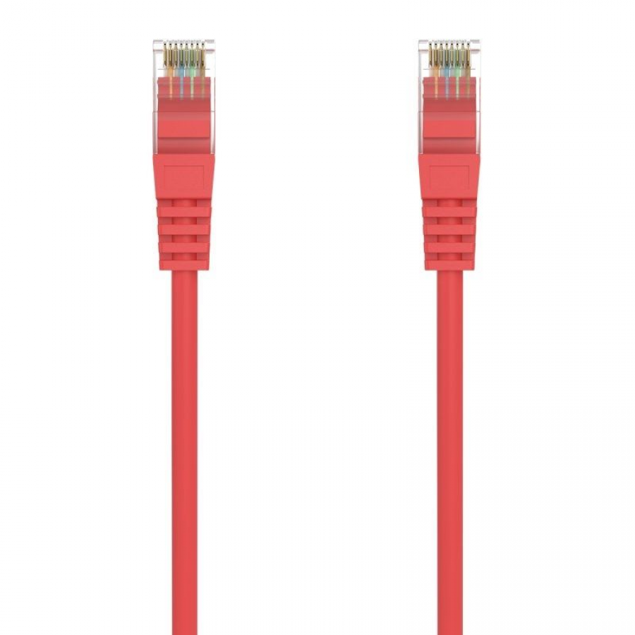 Cable de Red RJ45 AWG24 UTP Aisens A145-0561 Cat.6A/ LSZH/ 2m/ Rojo