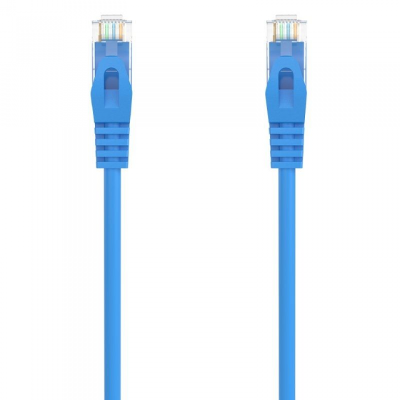 Cable de Red RJ45 AWG24 UTP Aisens A145-0570 Cat.6A LSZH 25cm Azul