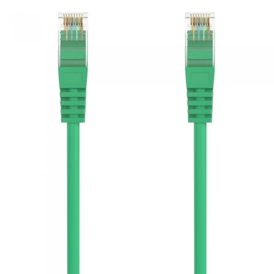 Cable de Red RJ45 AWG24 UTP Aisens A145-0581 Cat.6A LSZH 1.5m Verde
