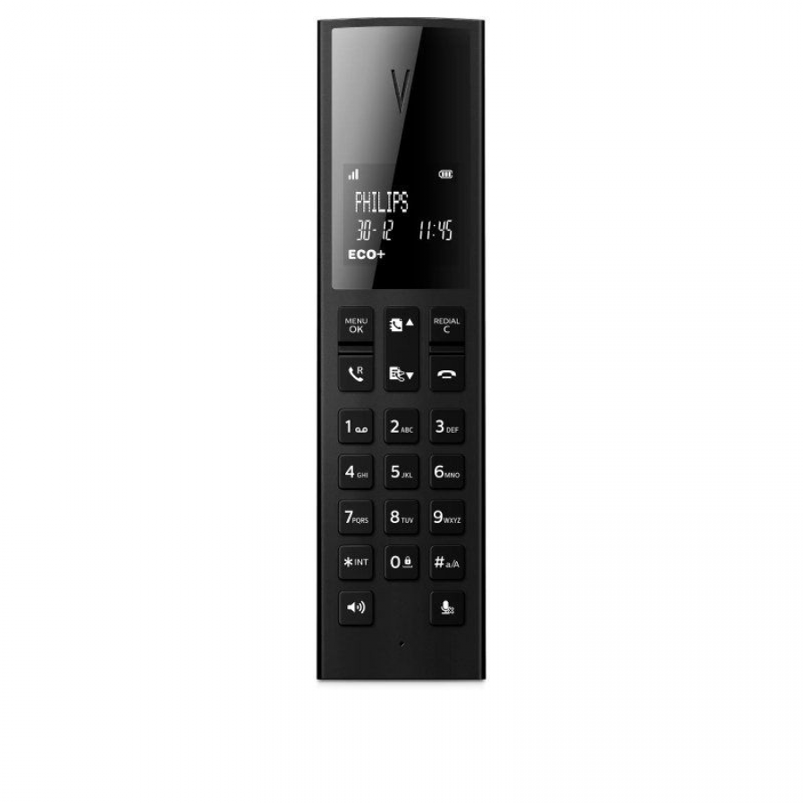 Teléfono Inalámbrico Philips LINEA V M3501B/23/ Negro