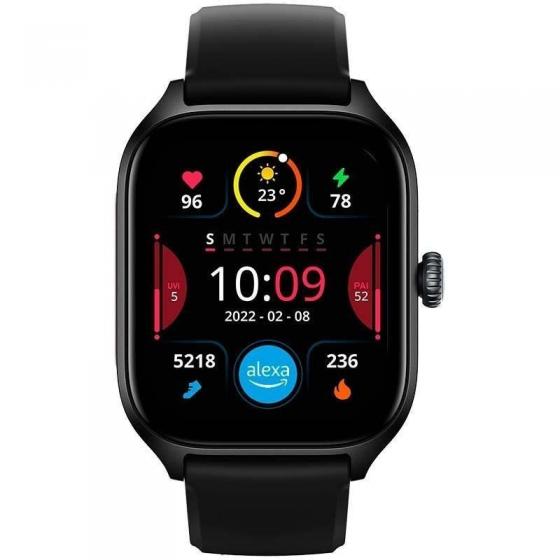 Smartwatch Huami Amazfit GTS 4 Notificaciones Frecuencia Cardíaca GPS Negro Infinito