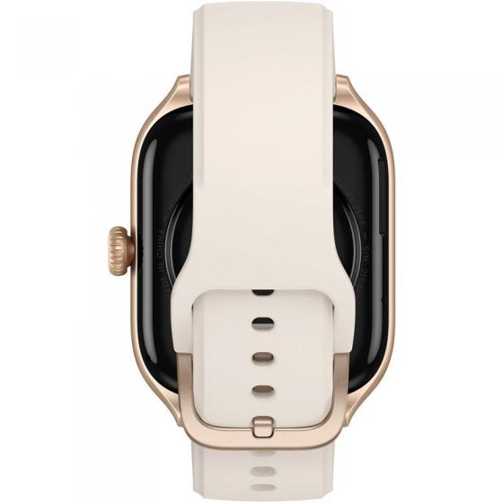 Smartwatch Huami Amazfit GTS 4/ Notificaciones/ Frecuencia Cardíaca/ GPS/ Blanco Brumoso