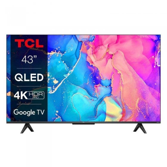 Televisor TCL QLED 43C631 43'/ Ultra HD 4K/ Smart TV/ WiFi