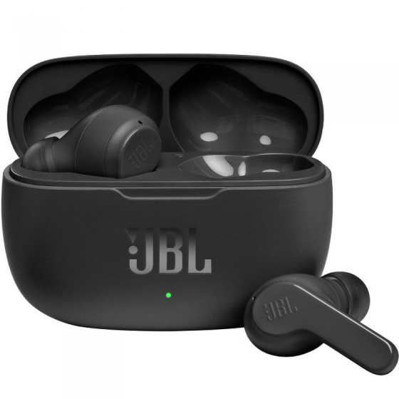 Auriculares Bluetooth JBL Vibe 200TWS con estuche de carga/ Autonomía 5h/ Negros