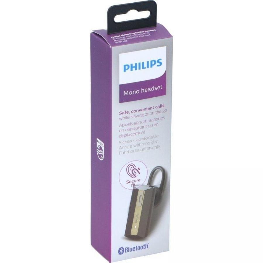 Auricular Bluetooth/ Manos Libres para Smartphone Philips SHB1202/ Negro