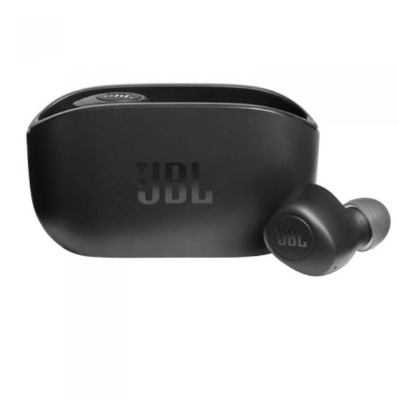 Auriculares Bluetooth JBL Wave 100TWS con estuche de carga Autonomía 5h Negros