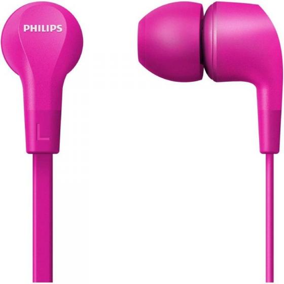 Auriculares Intrauditivos Philips TAE1105PK con Micrófono Jack 3.5 Rosas