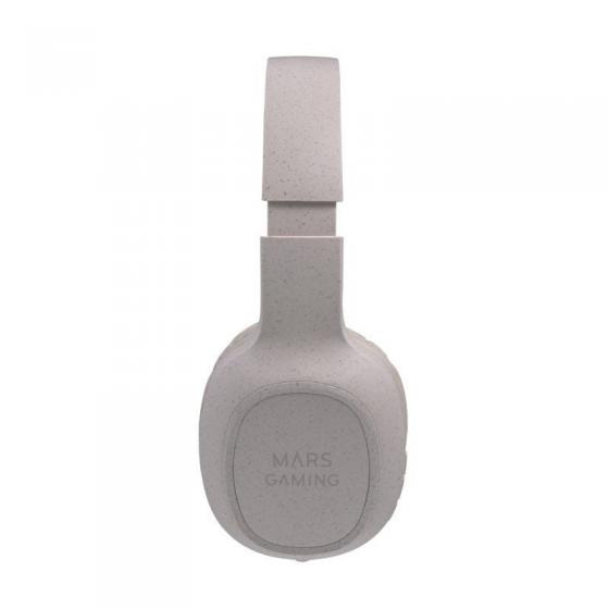 Auriculares Inalámbricos Mars Gaming MHW-ECO/ con Micrófono/ Bluetooth/ Jack 3.5/ Gris