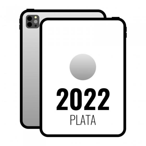 Apple iPad Pro 12.9' 2022 6th WiFi M2 256GB Plata - MNXT3TY/A