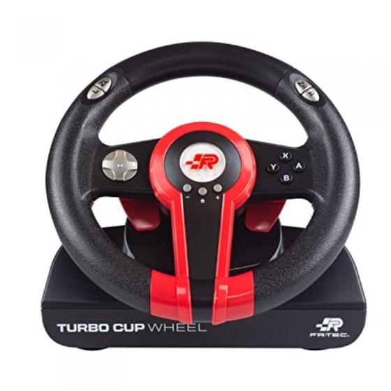 Volante con Pedales Compatible para Nintendo Switch FR-TEC Turbo Cup Wheel