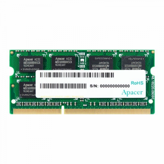 Memoria RAM Apacer 8GB DDR3L 1600MHz 1.35V CL11 SODIMM