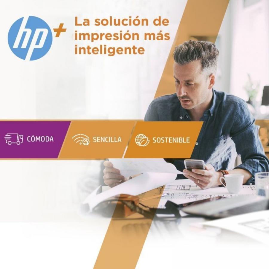 Multifunción HP Officejet Pro 8022e WiFi/ Fax/ Dúplex/ Blanca