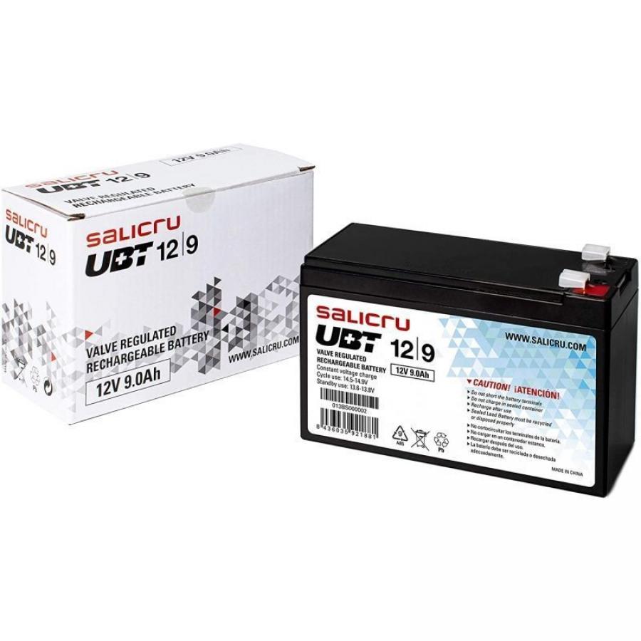 Batería Salicru UBT 12/9 compatible con SAI Salicru según especificaciones
