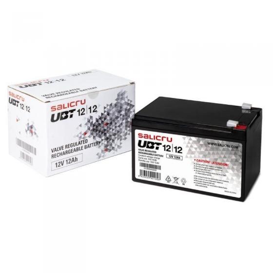 Batería Salicru UBT 12/12 compatible con SAI Salicru según especificaciones
