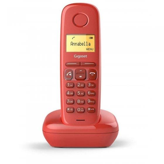 Teléfono Inalámbrico Gigaset A270/ Rojo