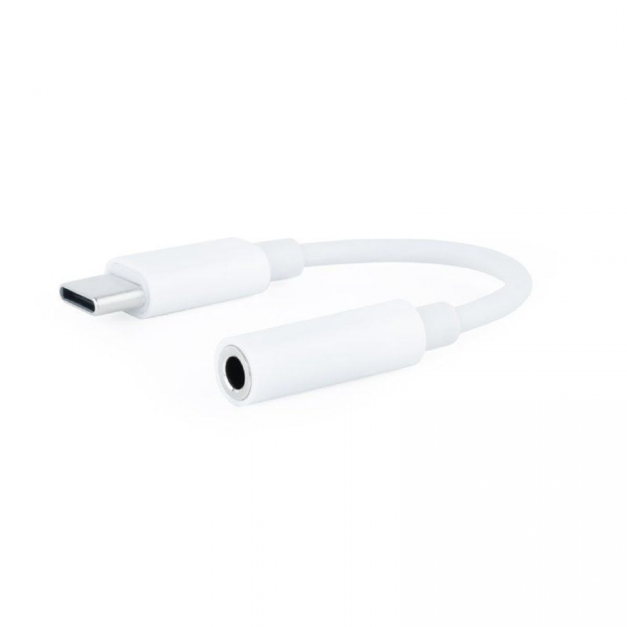 Adaptador USB Tipo-C Nanocable 10.24.1205-W/ USB Tipo-C Macho - Jack 3.5 Hembra
