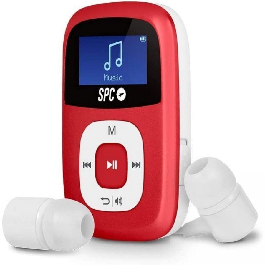 Reproductor MP3 SPC Sparrow 8644R 4GB/ Rojo