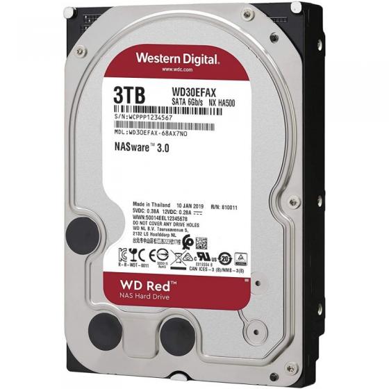 Disco Duro Western Digital WD Red NAS 3TB/ 3.5'/ SATA III/ 256MB - Imagen 3