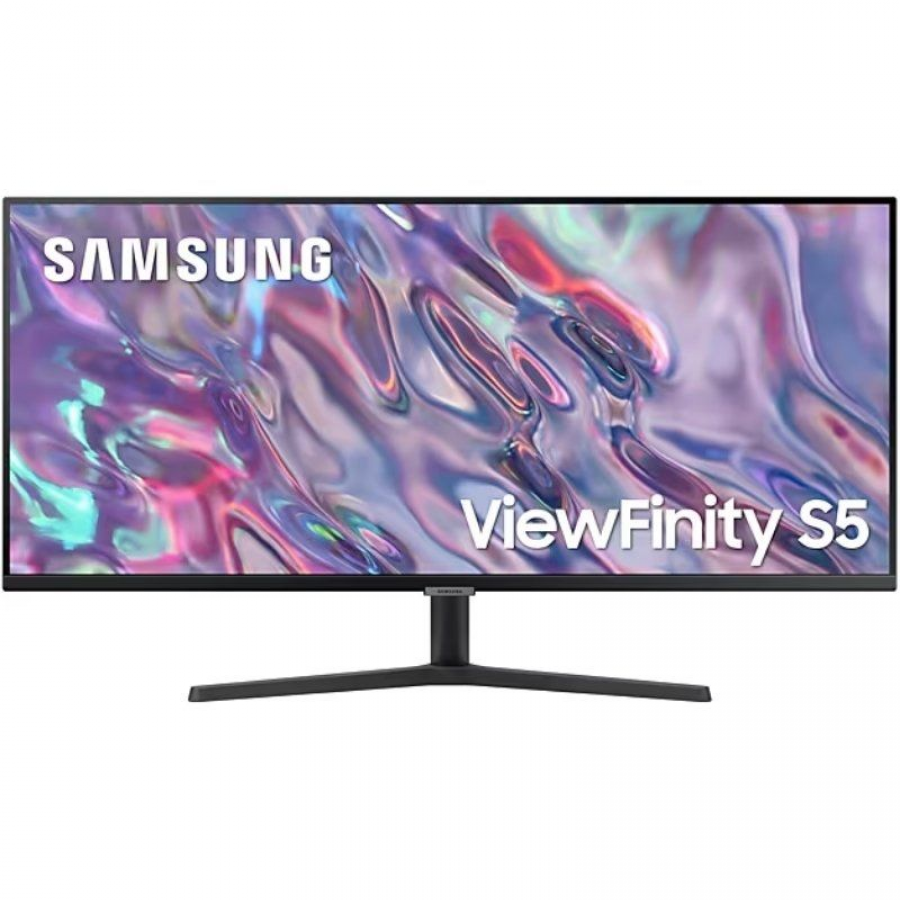 Monitor Profesional Ultraparonámico Samsung S34C500GAU 34'/ UWQHD/ Multimedia/ Negro