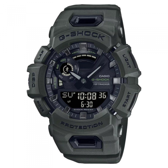 Reloj Analógico Digital Casio G-Shock G-Squad GBA-900UU-3AER/ 51mm/ Gris