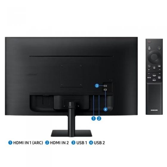 Smart Monitor Samsung M5 - M50C S27CM500EU 27'/ Full HD/ Smart TV/ Multimedia/ Negro