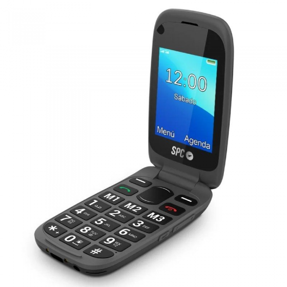 Teléfono Móvil SPC Harmony 4G para Personas Mayores/ Negro