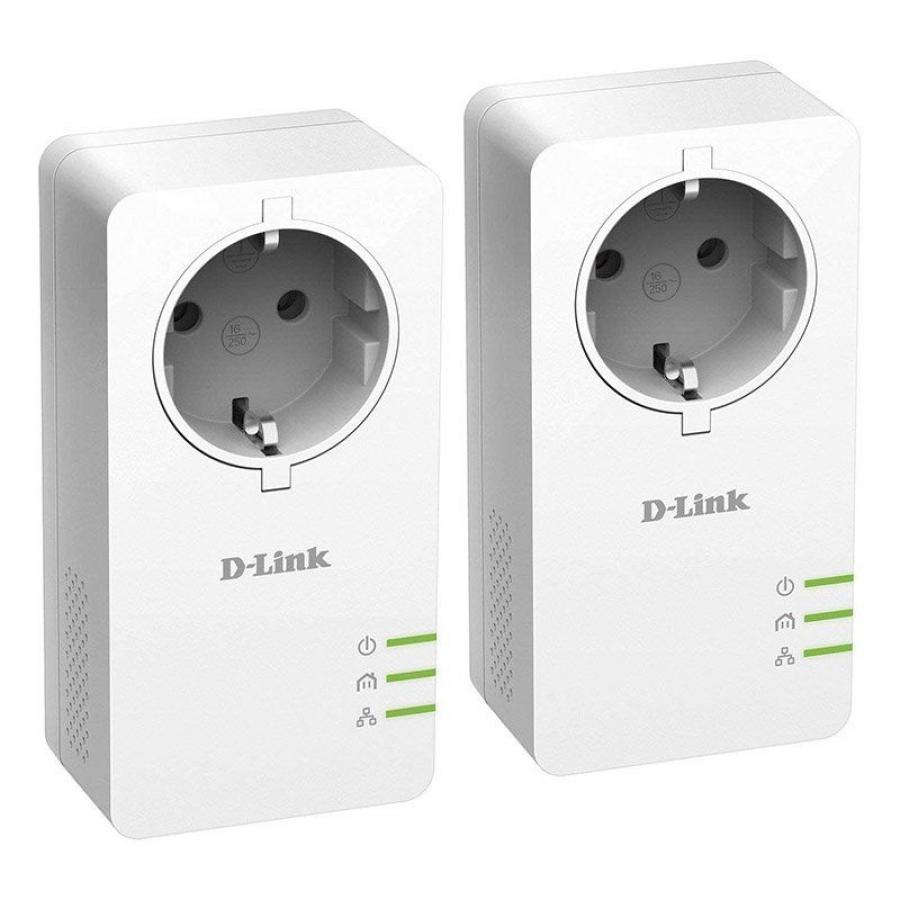 Adaptador Powerline DLink P601AV AV2 1000Mbps/ Pack de 2 - Imagen 3